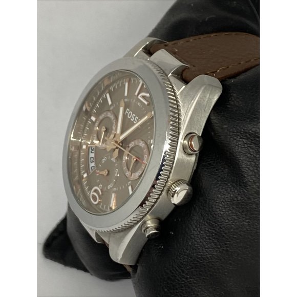 Fossil Perfect Boyfriend ES4146 Women's Brown Leat - Picture 4 of 12